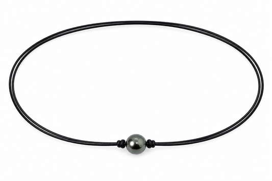 DANTE'S – pánský náhrdelník s raritní tahitskou perlou AA+ 13 mm